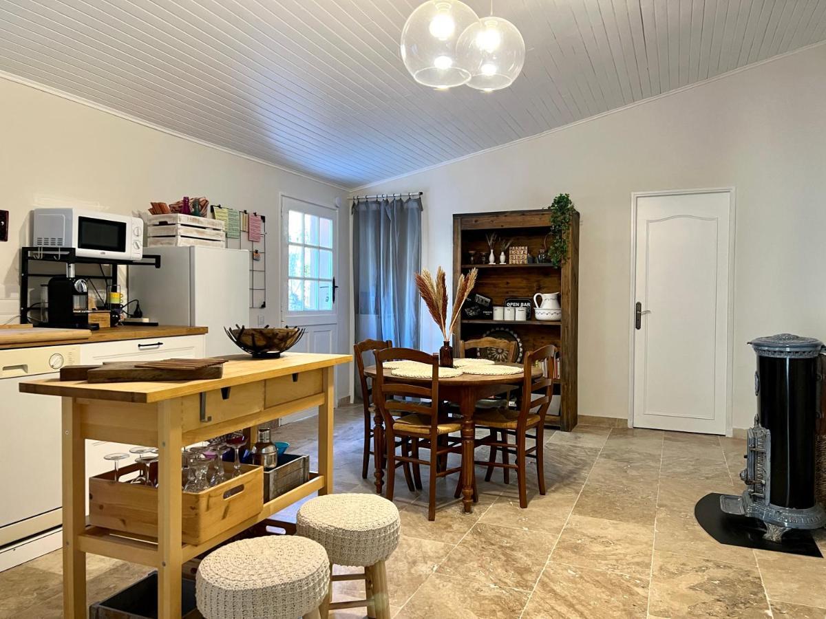Maison Provencale Au Calme De La Campagne Avec Jacuzzi 普罗旺斯地区艾克斯 外观 照片
