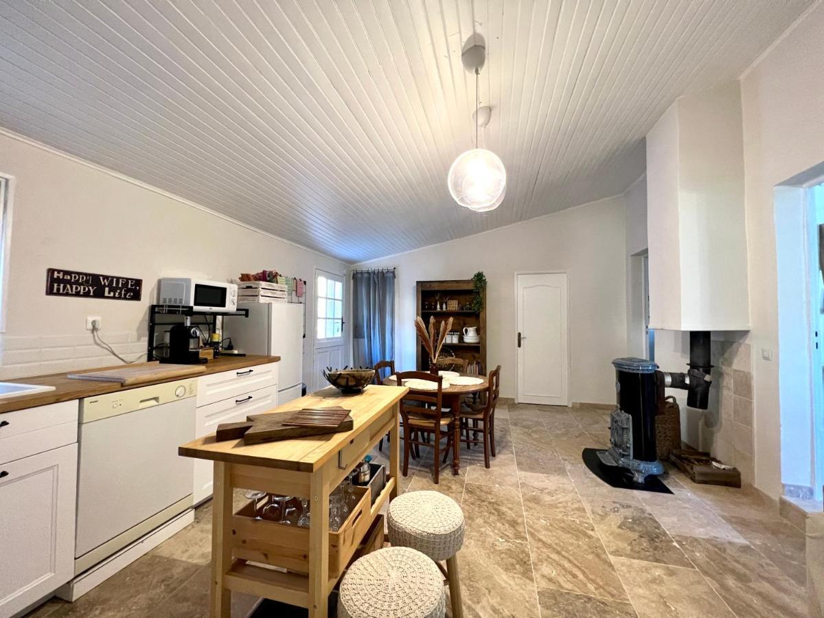 Maison Provencale Au Calme De La Campagne Avec Jacuzzi 普罗旺斯地区艾克斯 外观 照片